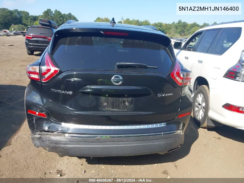 5N1AZ2MH1JN146400 2018 Nissan Murano Sv