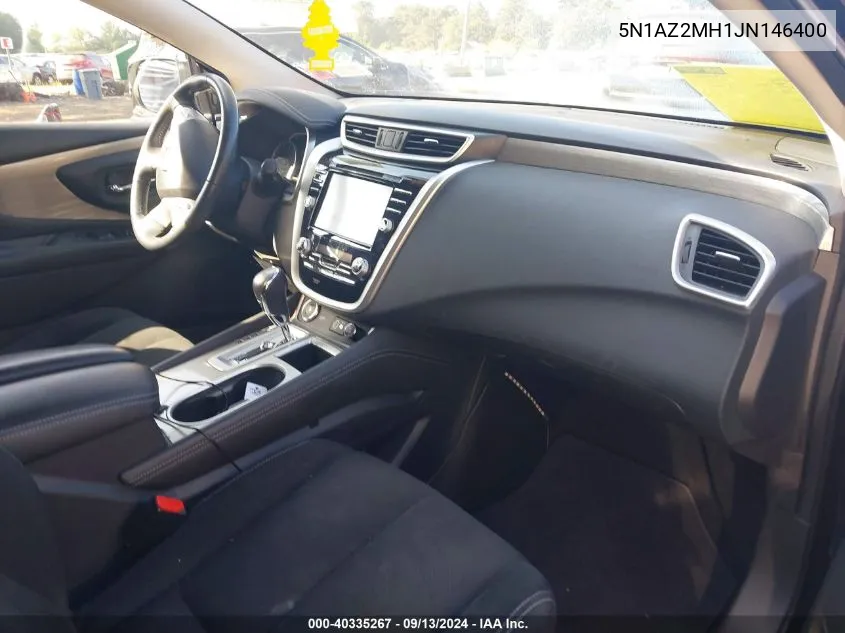 5N1AZ2MH1JN146400 2018 Nissan Murano Sv