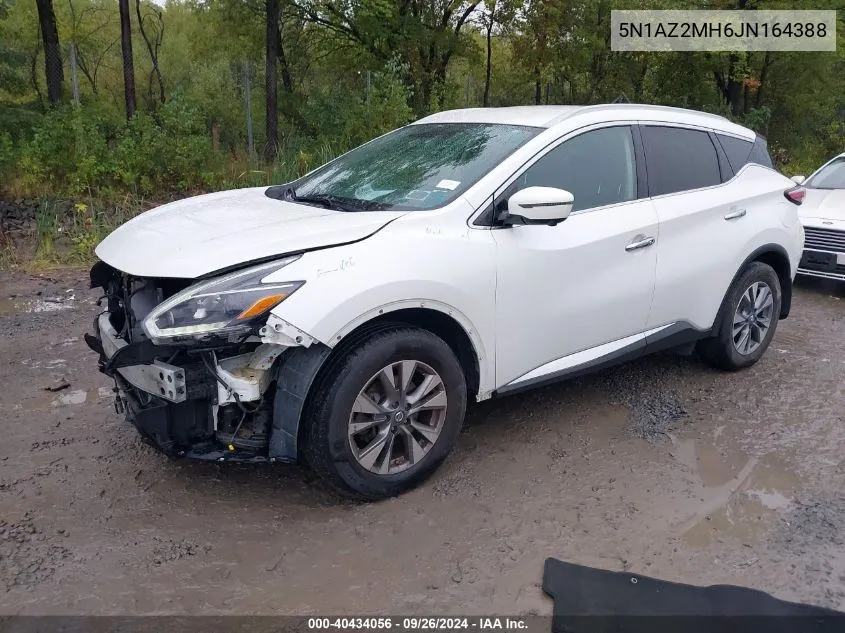 5N1AZ2MH6JN164388 2018 Nissan Murano Sl