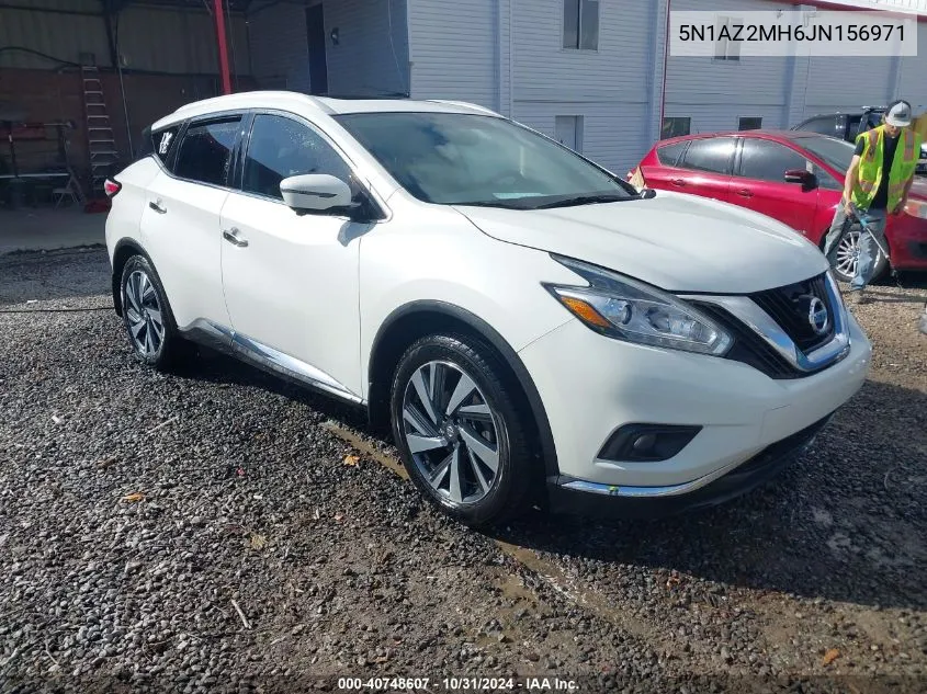 2018 Nissan Murano Platinum VIN: 5N1AZ2MH6JN156971 Lot: 40748607