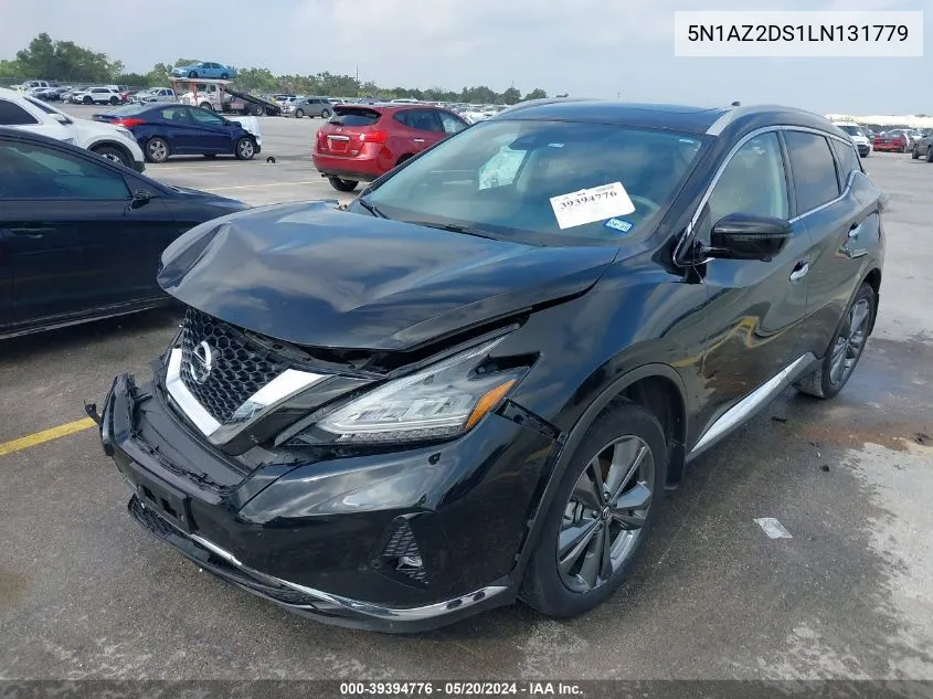 2020 Nissan Murano Platinum Intelligent Awd VIN: 5N1AZ2DS1LN131779 Lot: 39394776