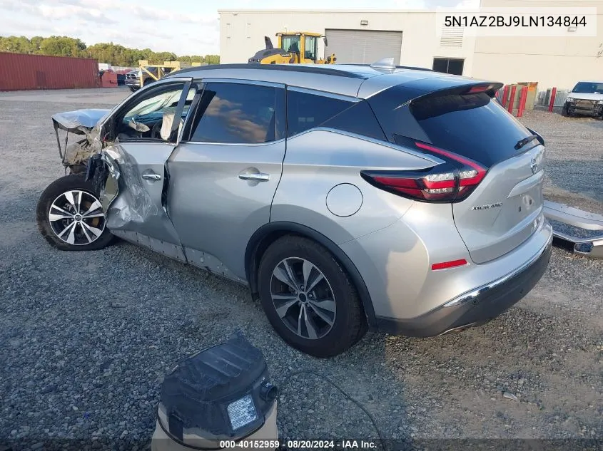 5N1AZ2BJ9LN134844 2020 Nissan Murano Sv