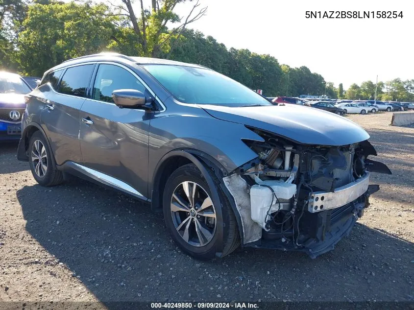 5N1AZ2BS8LN158254 2020 Nissan Murano Sv