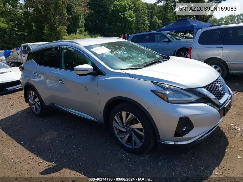 2020 Nissan Murano Sl Intelligent Awd VIN: 5N1AZ2CS9LN169083 Lot: 40274798