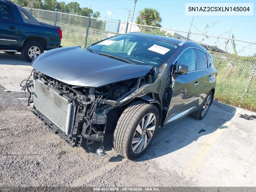 5N1AZ2CSXLN145004 2020 Nissan Murano Sl