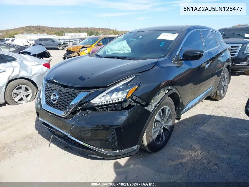 5N1AZ2AJ5LN125477 2020 Nissan Murano S Fwd