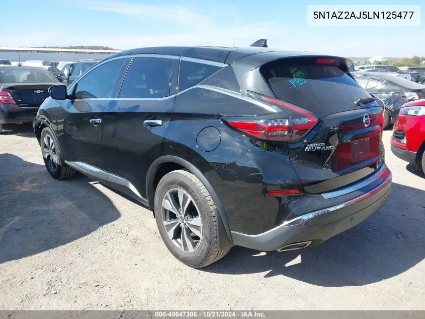 5N1AZ2AJ5LN125477 2020 Nissan Murano S Fwd