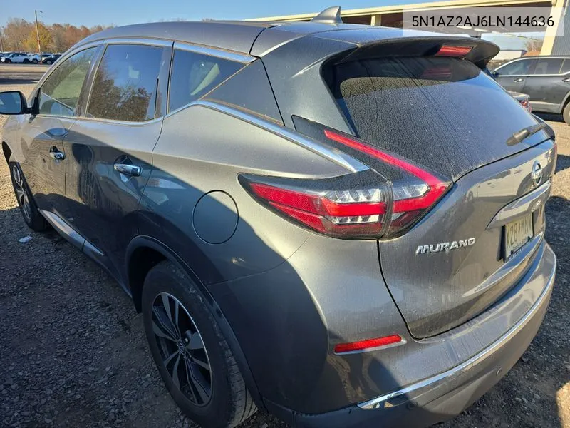 2020 Nissan Murano S VIN: 5N1AZ2AJ6LN144636 Lot: 40896199