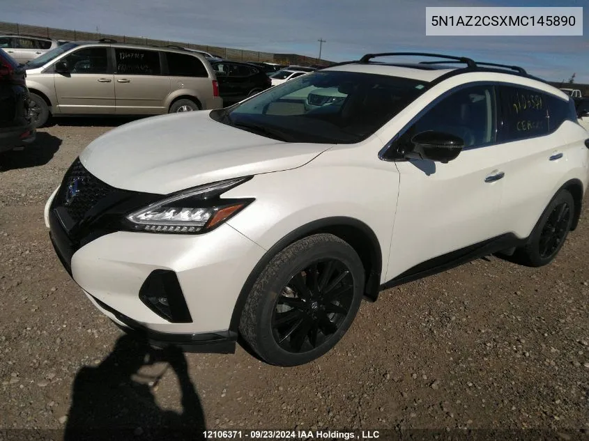 5N1AZ2CSXMC145890 2021 Nissan Murano