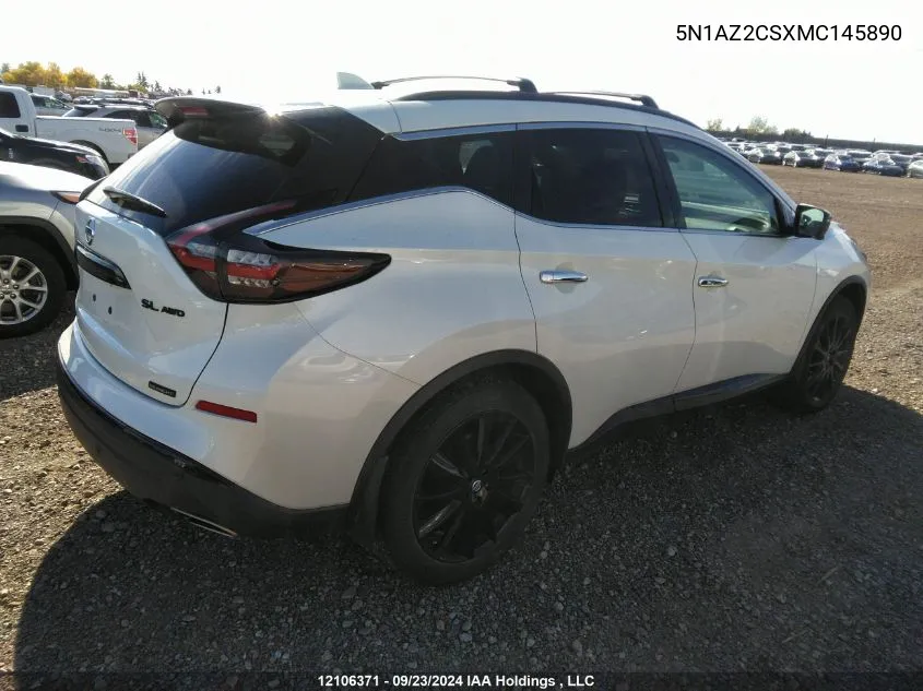 5N1AZ2CSXMC145890 2021 Nissan Murano