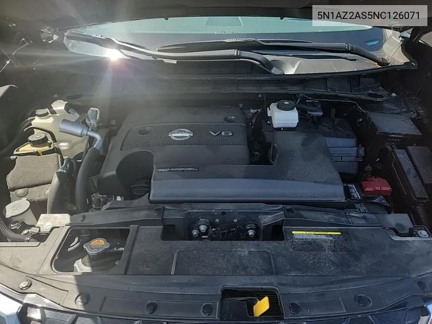 5N1AZ2AS5NC126071 2022 Nissan Murano S