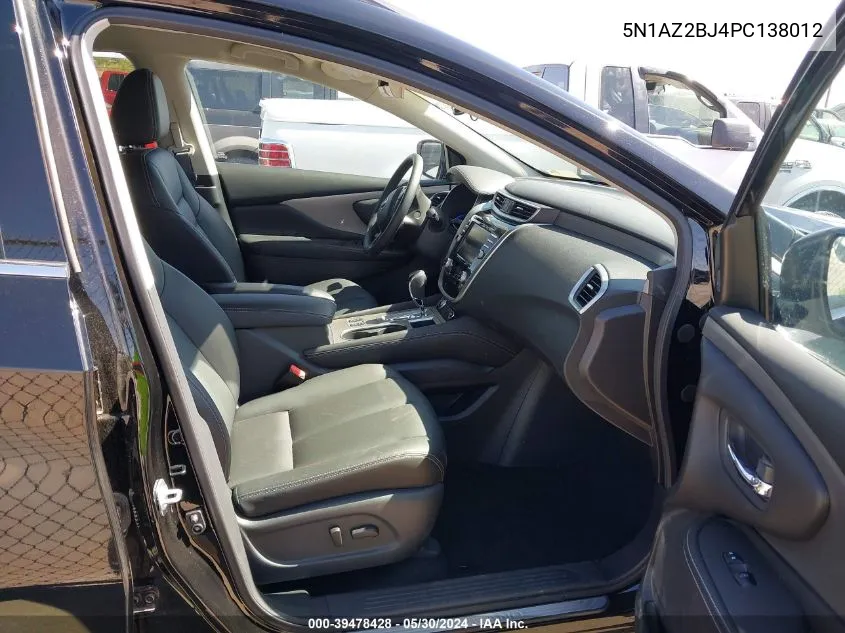 5N1AZ2BJ4PC138012 2023 Nissan Murano Sv Fwd