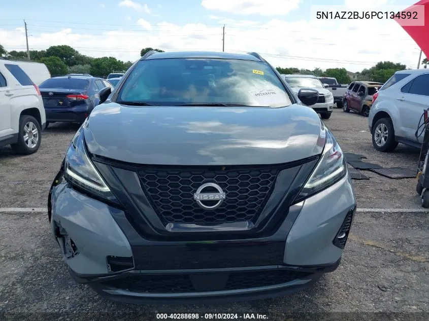 2023 Nissan Murano Sv VIN: 5N1AZ2BJ6PC134592 Lot: 40288698