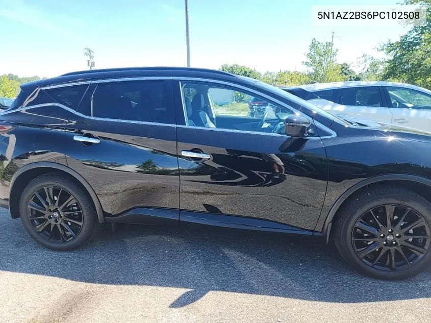 2023 Nissan Murano Sv VIN: 5N1AZ2BS6PC102508 Lot: 40304545