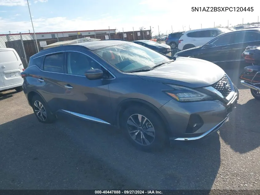 2023 Nissan Murano Sv Intelligent Awd VIN: 5N1AZ2BSXPC120445 Lot: 40447888