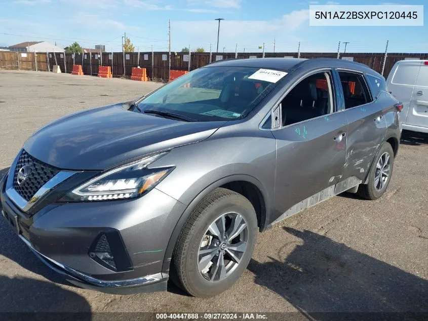 5N1AZ2BSXPC120445 2023 Nissan Murano Sv Intelligent Awd