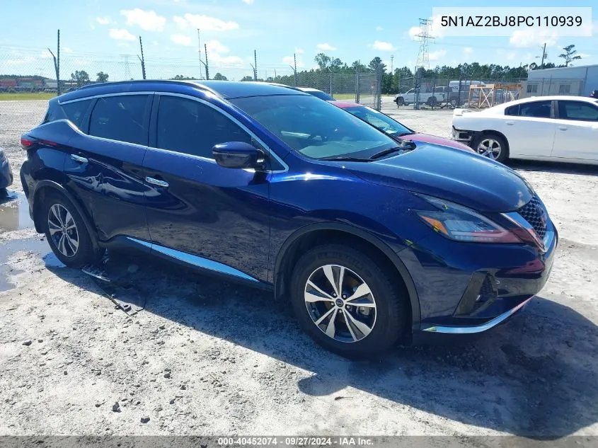 5N1AZ2BJ8PC110939 2023 Nissan Murano Sv Fwd