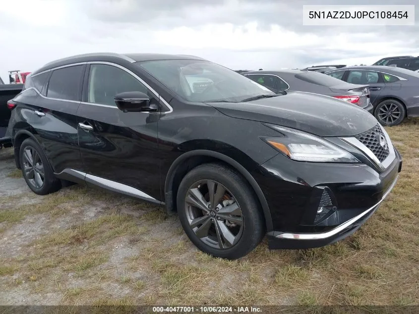 2023 Nissan Murano Platinum Fwd VIN: 5N1AZ2DJ0PC108454 Lot: 40477001