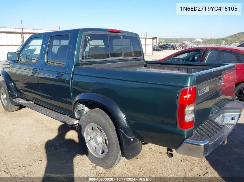 2000 Nissan Frontier Se-V6/Xe-V6 VIN: 1N6ED27T9YC415105 Lot: 40603820