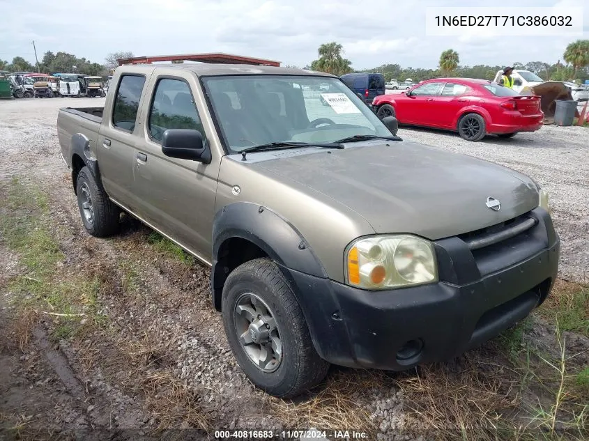 2001 Nissan Frontier Xe-V6 VIN: 1N6ED27T71C386032 Lot: 40816683