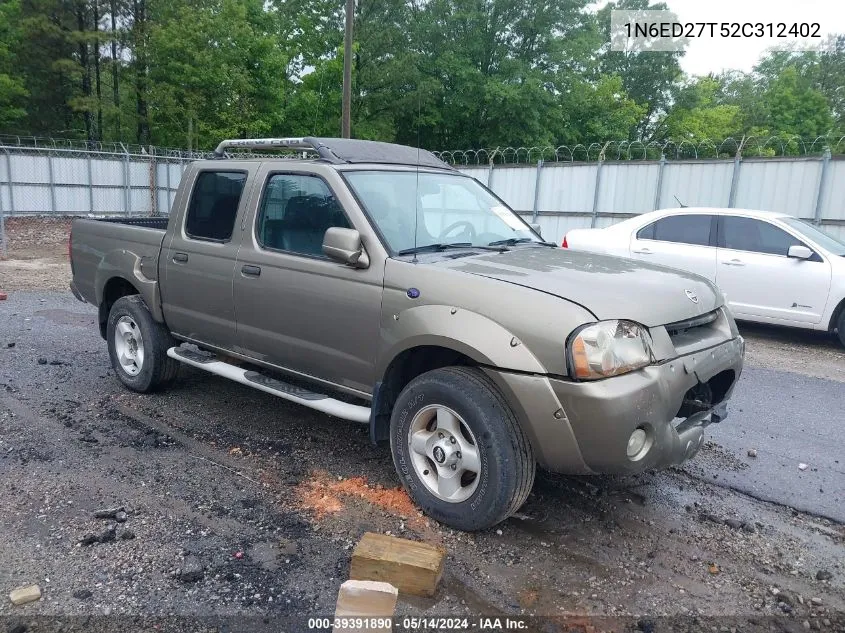 2002 Nissan Frontier 2Wd Se VIN: 1N6ED27T52C312402 Lot: 39391890