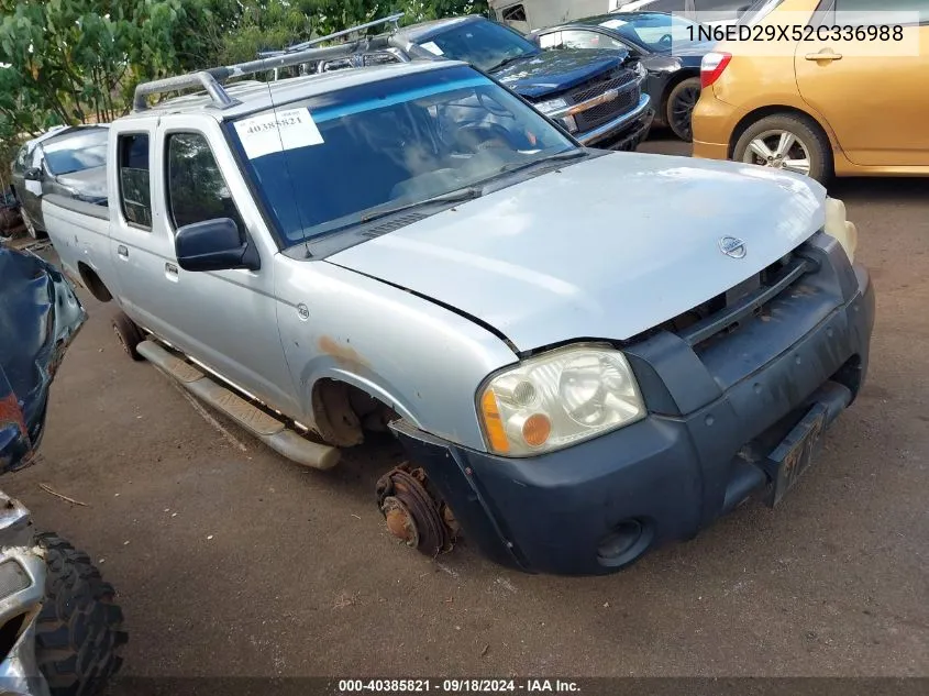 2002 Nissan Frontier Xe-V6 VIN: 1N6ED29X52C336988 Lot: 40385821