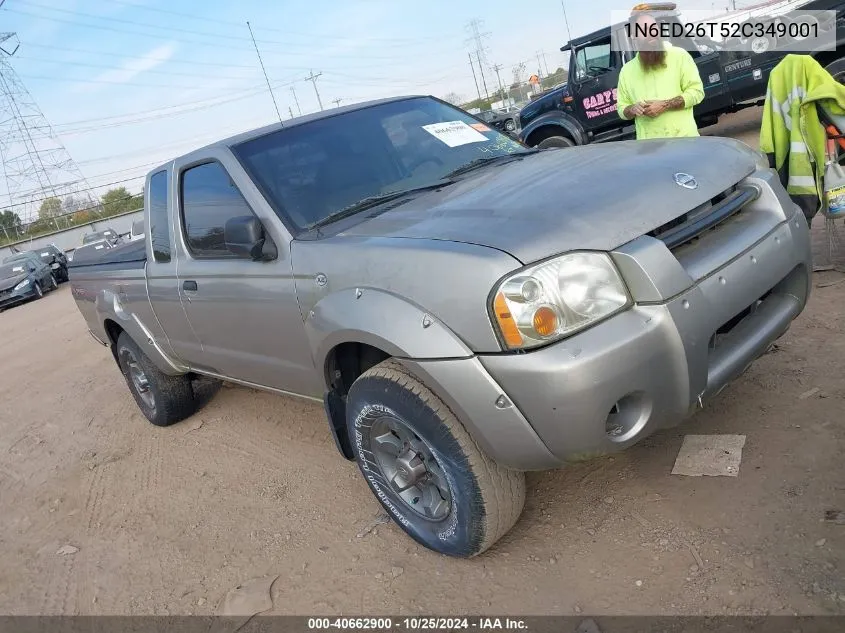 2002 Nissan Frontier Desert Runner Xe-V6 VIN: 1N6ED26T52C349001 Lot: 40662900