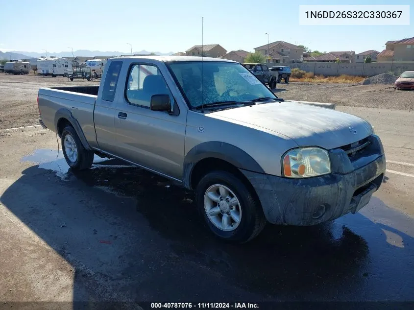 2002 Nissan Frontier Xe VIN: 1N6DD26S32C330367 Lot: 40787076