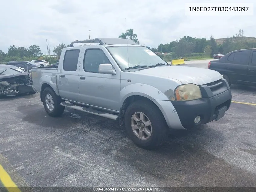 2003 Nissan Frontier Se-V6 VIN: 1N6ED27T03C443397 Lot: 40459417