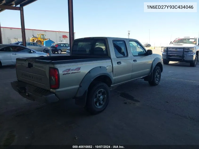 1N6ED27Y93C434046 2003 Nissan Frontier Xe-V6