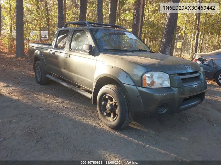 2003 Nissan Frontier Xe-V6 VIN: 1N6ED29XX3C469442 Lot: 40780633