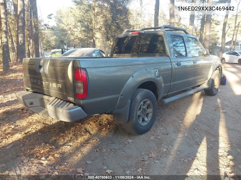 2003 Nissan Frontier Xe-V6 VIN: 1N6ED29XX3C469442 Lot: 40780633