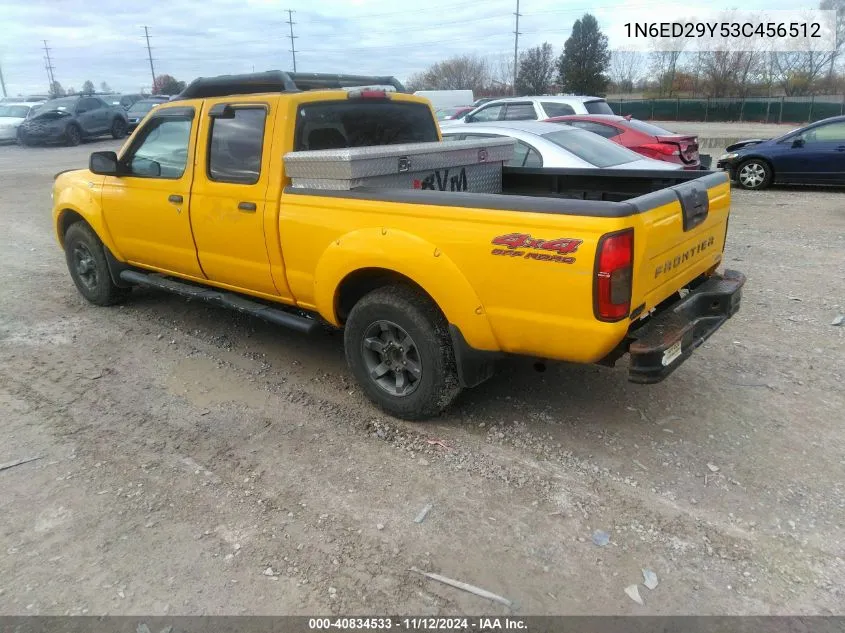 2003 Nissan Frontier Xe-V6 VIN: 1N6ED29Y53C456512 Lot: 40834533