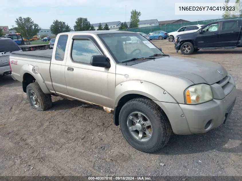 1N6ED26Y74C419323 2004 Nissan Frontier Xe-V6