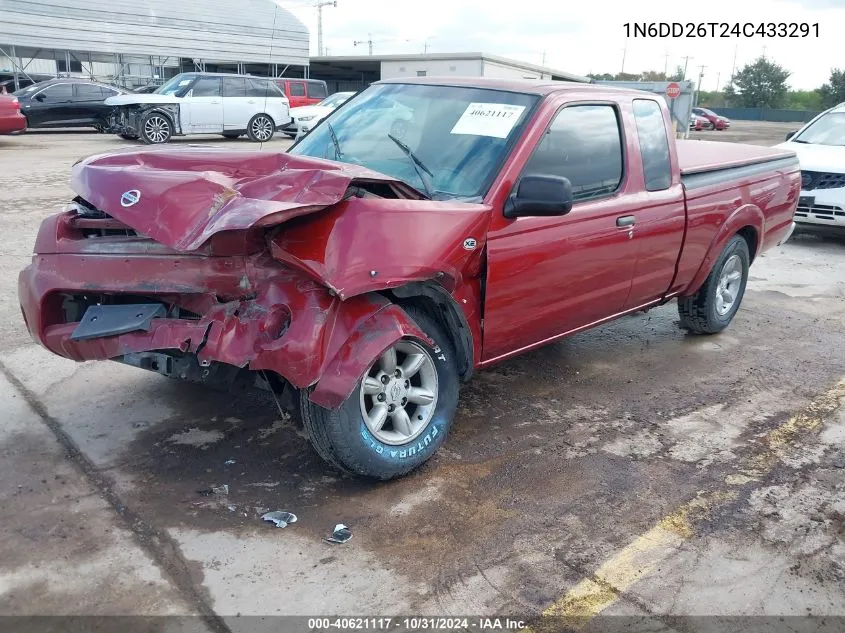 2004 Nissan Frontier Xe VIN: 1N6DD26T24C433291 Lot: 40621117