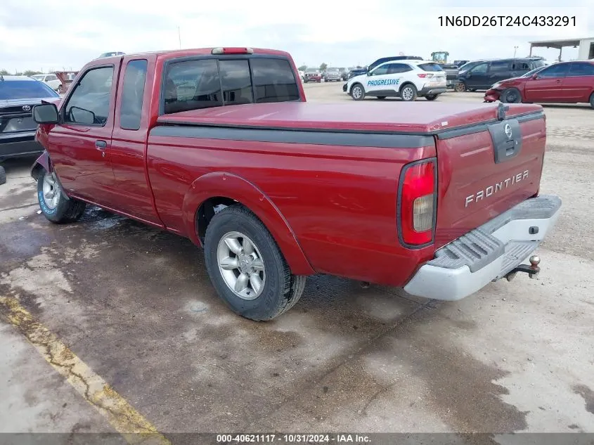 2004 Nissan Frontier Xe VIN: 1N6DD26T24C433291 Lot: 40621117