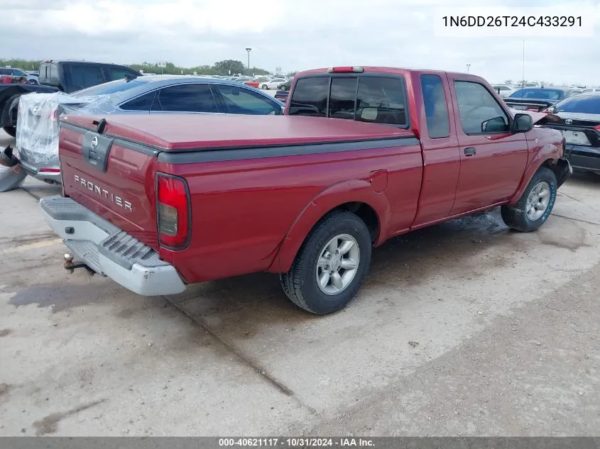 2004 Nissan Frontier Xe VIN: 1N6DD26T24C433291 Lot: 40621117