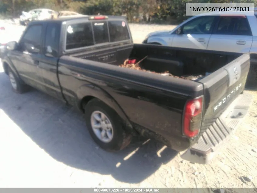 1N6DD26T64C428031 2004 Nissan Frontier Xe