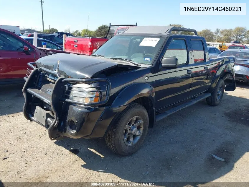 2004 Nissan Frontier Xe-V6 VIN: 1N6ED29Y14C460221 Lot: 40799189