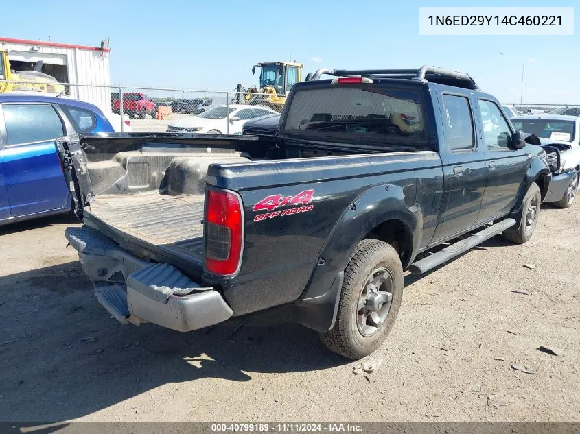 2004 Nissan Frontier Xe-V6 VIN: 1N6ED29Y14C460221 Lot: 40799189