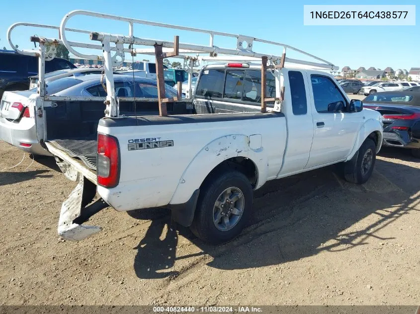 1N6ED26T64C438577 2004 Nissan Frontier Desert Runner Xe-V6