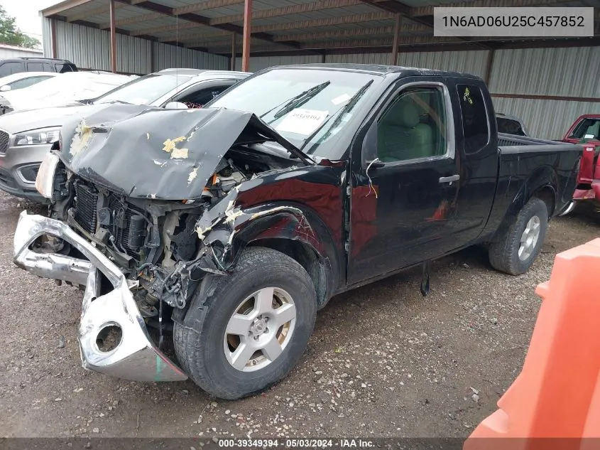 1N6AD06U25C457852 2005 Nissan Frontier Se