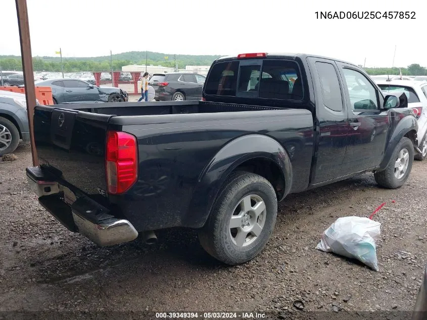 1N6AD06U25C457852 2005 Nissan Frontier Se