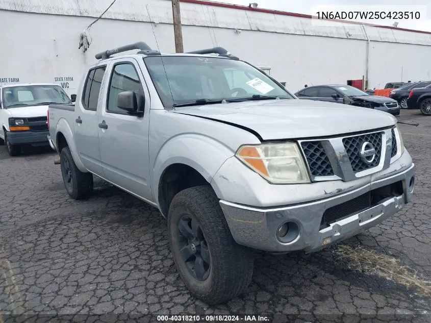 2005 Nissan Frontier Nismo Off Road VIN: 1N6AD07W25C423510 Lot: 40318210