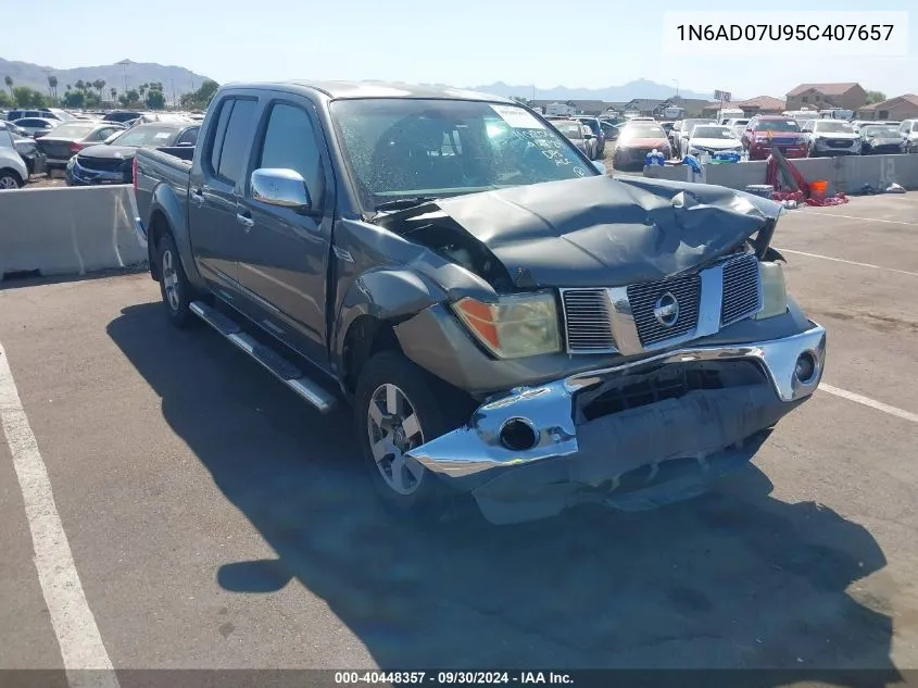 1N6AD07U95C407657 2005 Nissan Frontier Se