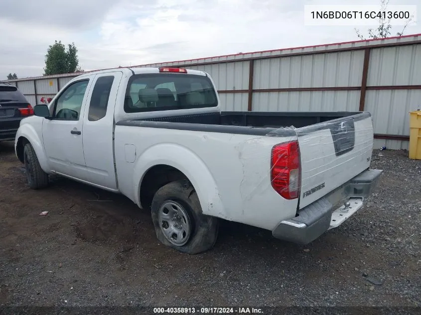 1N6BD06T16C413600 2006 Nissan Frontier Xe