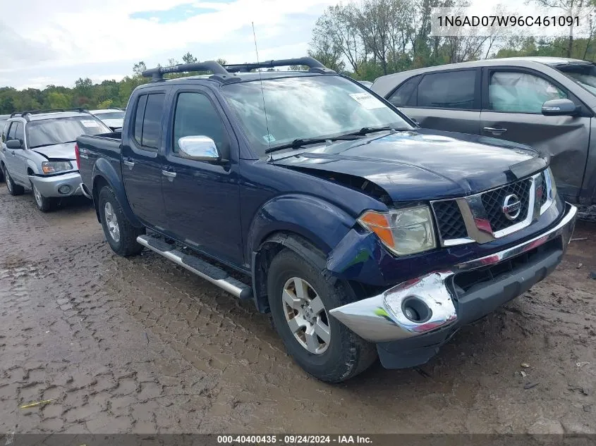 2006 Nissan Frontier Nismo Off Road VIN: 1N6AD07W96C461091 Lot: 40400435