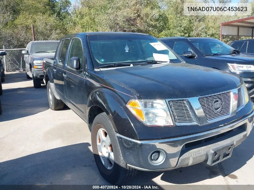 2006 Nissan Frontier Se VIN: 1N6AD07U06C453623 Lot: 40720924