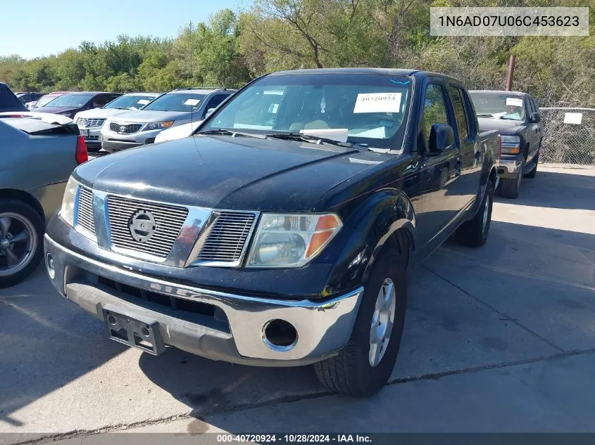 2006 Nissan Frontier Se VIN: 1N6AD07U06C453623 Lot: 40720924