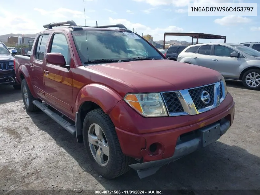 2006 Nissan Frontier Le VIN: 1N6AD07W96C453797 Lot: 40721585